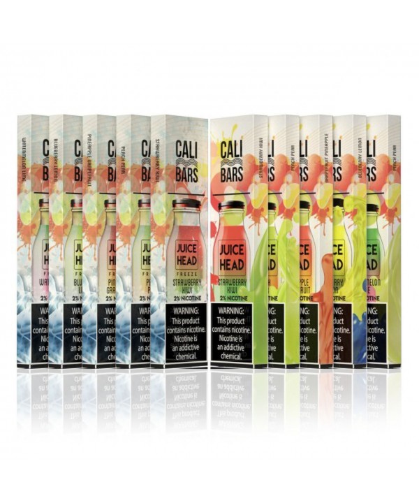 Cali Bars Disposable E-Cigs By Juice Head (Individ...