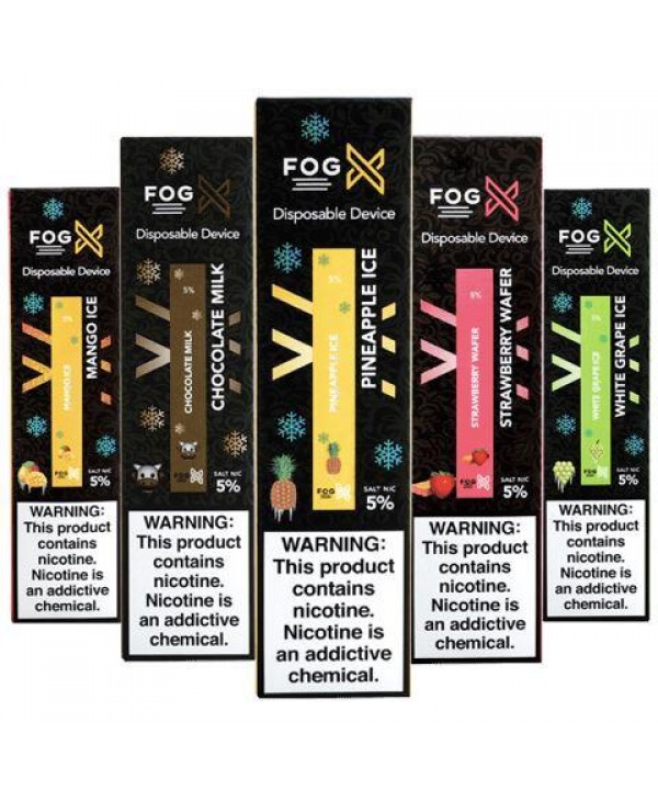 Fog X Disposable E-Cigs (Individual)