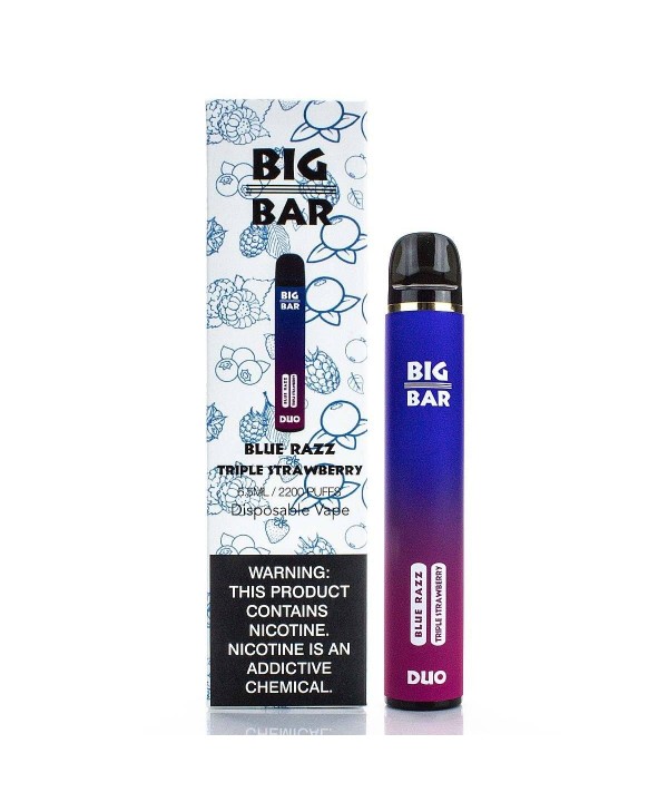 Big Bar DUO 5% Disposable (Individual) - 2200 Puffs