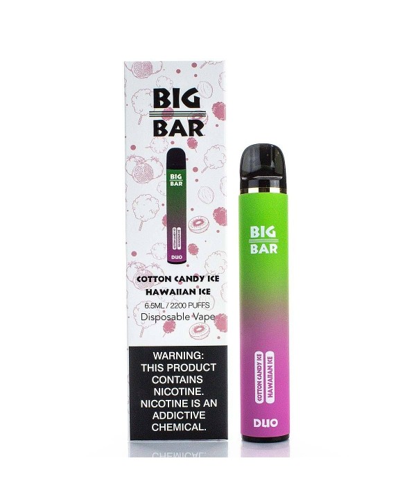 Big Bar DUO 5% Disposable (Individual) - 2200 Puffs