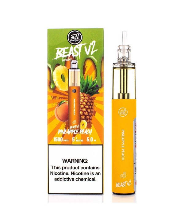 Puff Beast Bar V2 Disposable Device - 1500 Puff (Individual)