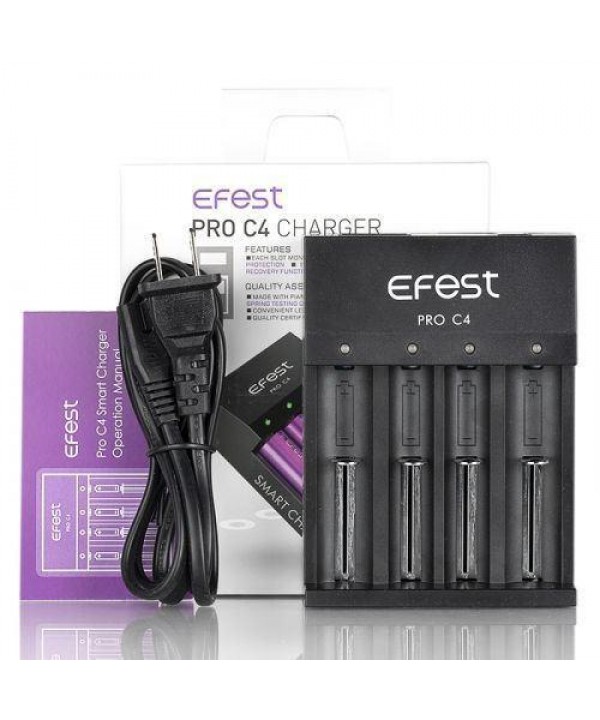 Efest Pro C4 Battery Charger