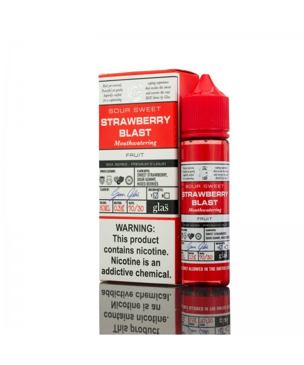 Strawberry Blast by Glas BSX Series 60ml