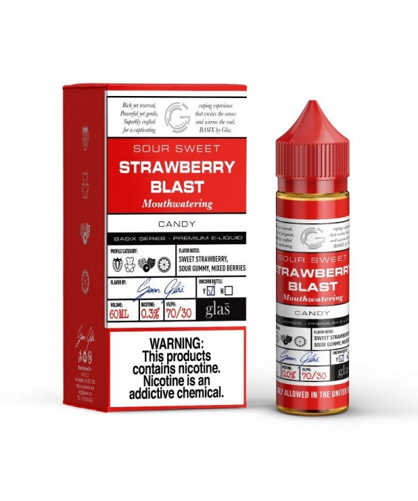 Strawberry Blast by Glas BSX Series 60ml