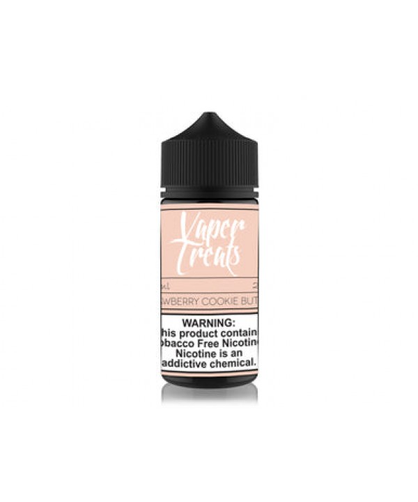 Strawberry Cookie Butter by Vaper Treats 100mL Series