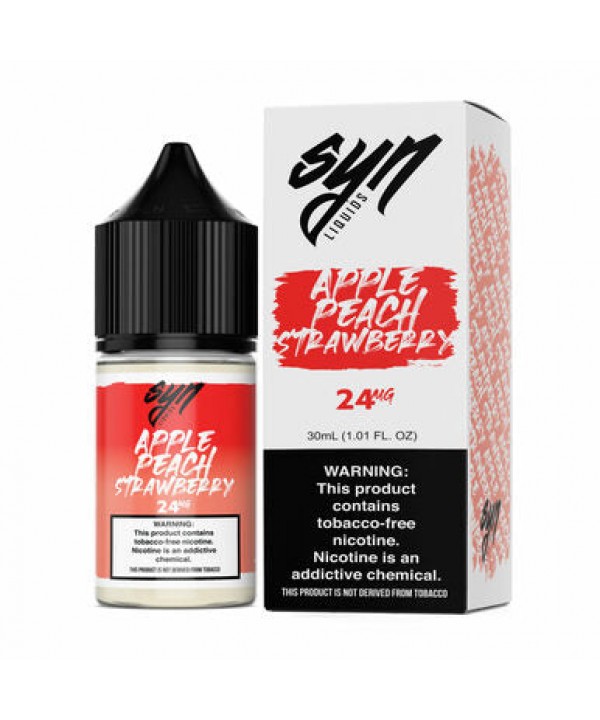 Apple Peach Strawberry by Syn Liquids Salt 30mL Series