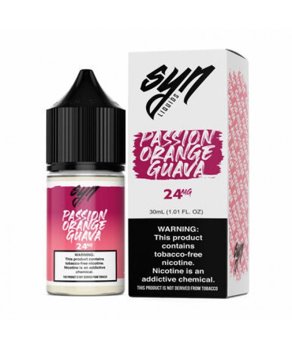 Passion Orange Guava by Syn Liquids Salt 30mL Series