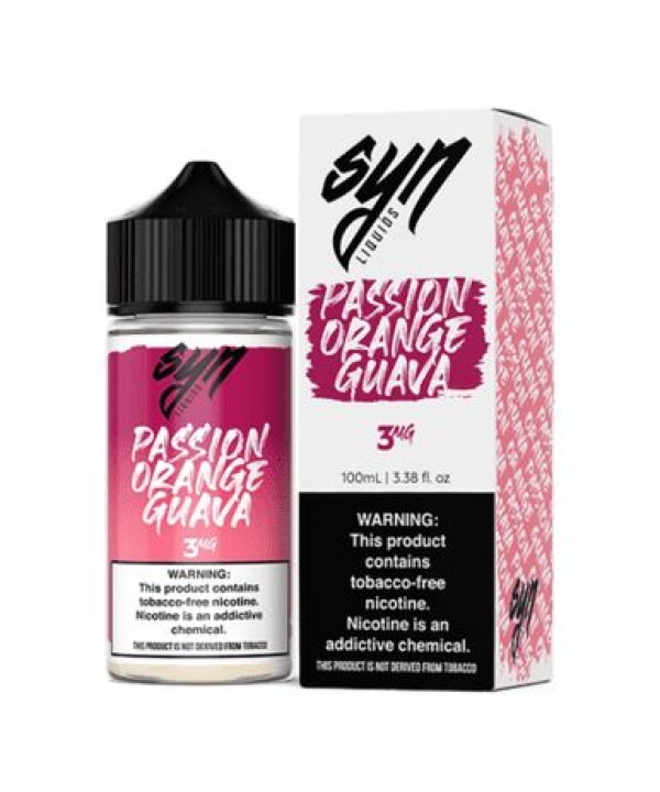 Passion Orange Guava by Syn Liquids 100mL Series