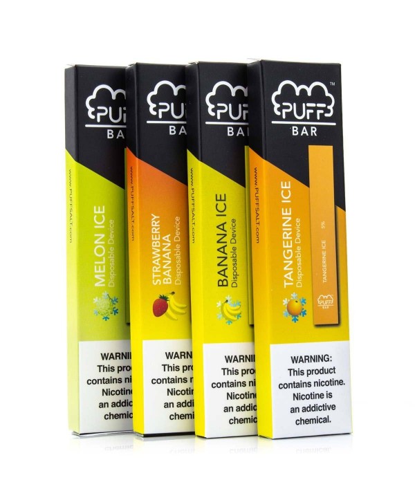 PUFF BAR | Disposable E-Cigs 5% Nicotine (Individual) *CLEARANCE*