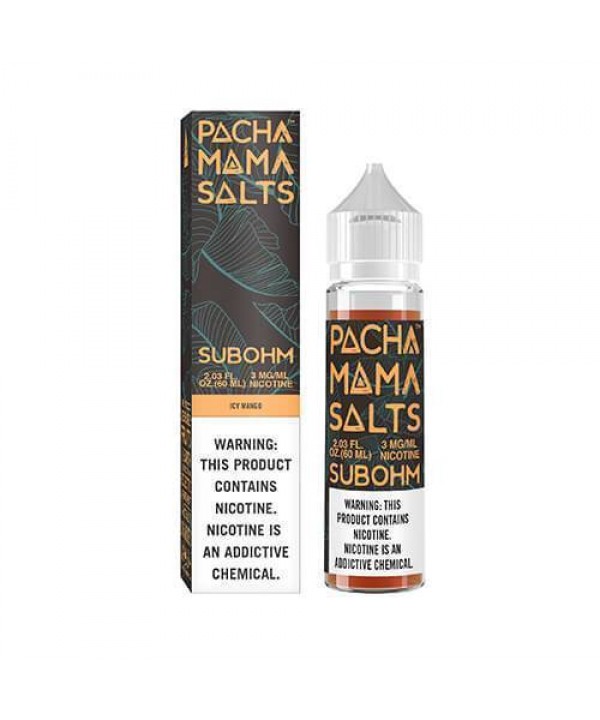 Icy Mango by PACHAMAMA Sub Ohm Salts 60ml