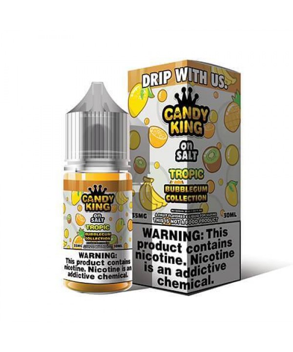 Tropic by Candy King Bubblegum On Salt 30ml