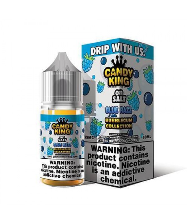 Blue Razz by Candy King Bubblegum On Salt 30ml