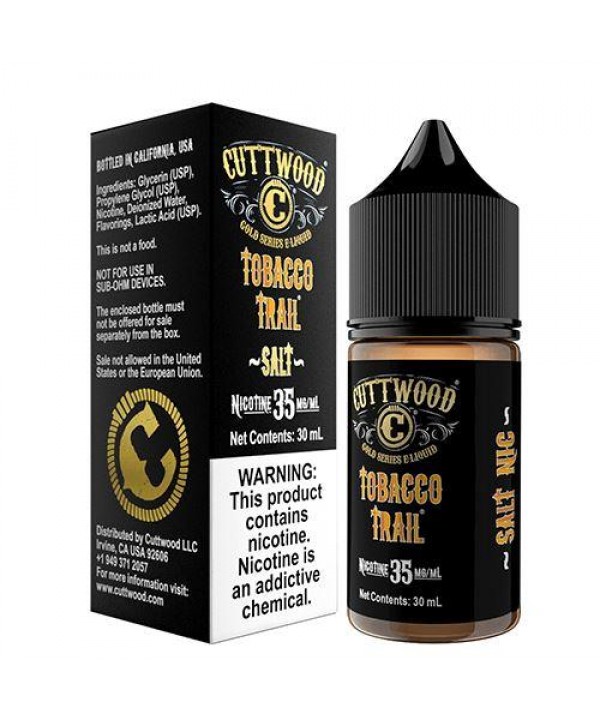 Tobacco Trail by Cuttwood Salt 30ml