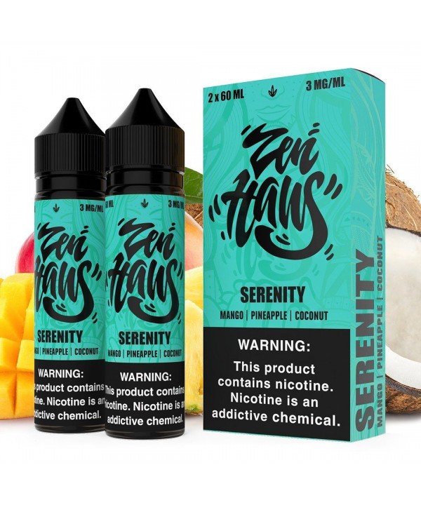 Serenity by ZEN HAUS E-Liquid 2X 60ml