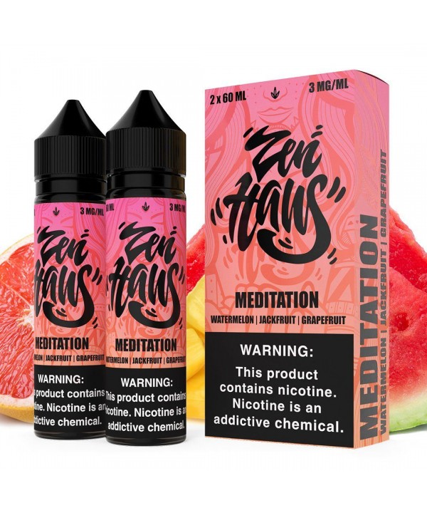 Meditation by ZEN HAUS E-Liquid 2X 60ml