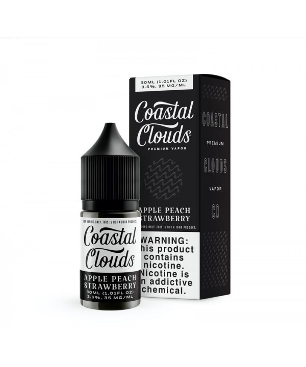 Apple Peach Strawberry by Coastal Clouds Salt 30ml