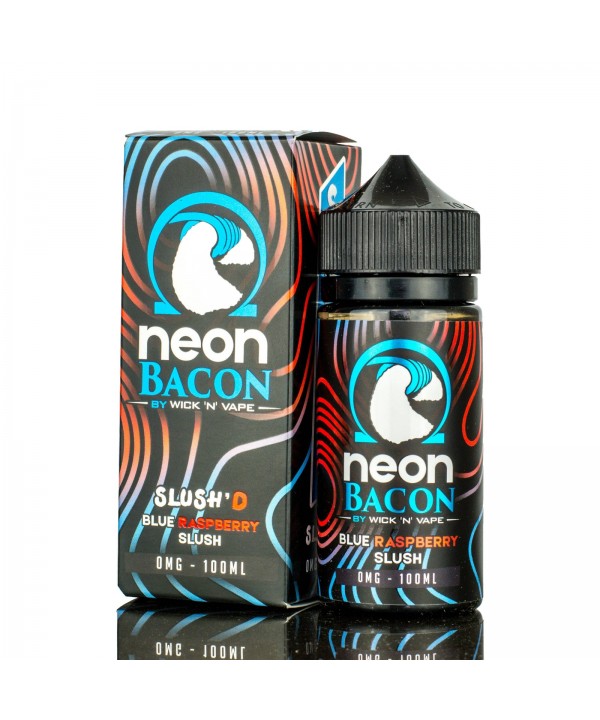 WICK N VAPE | Neon Bacon Blue SLUSH'D eLiquid