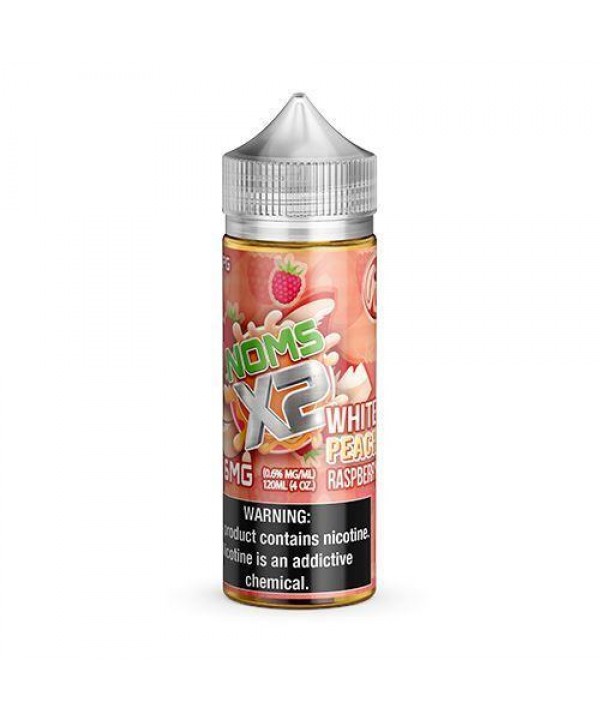 White Peach Raspberry by NOMS X2 120ml