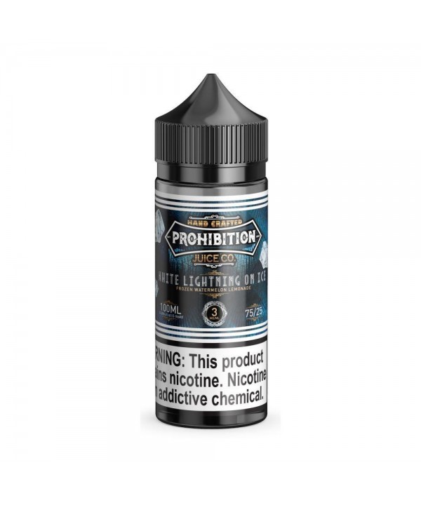 White Lightning On Ice (Root Beer Float) by Prohibition 100ml