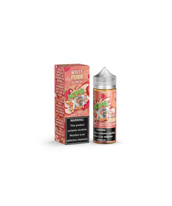 White Peach Raspberry by NOMS X2 120ml