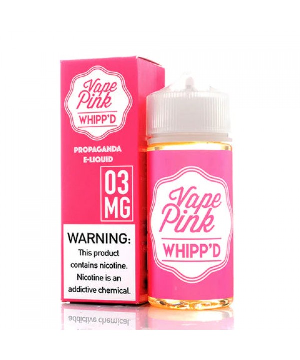 Whipp'd by Vape Pink Series (100mL)