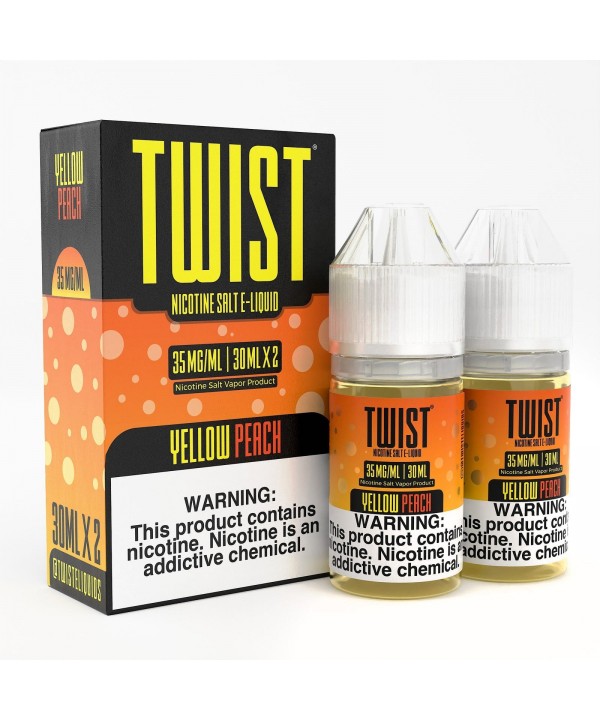 Yellow Peach by Twist Salt E-Liquids 60ml