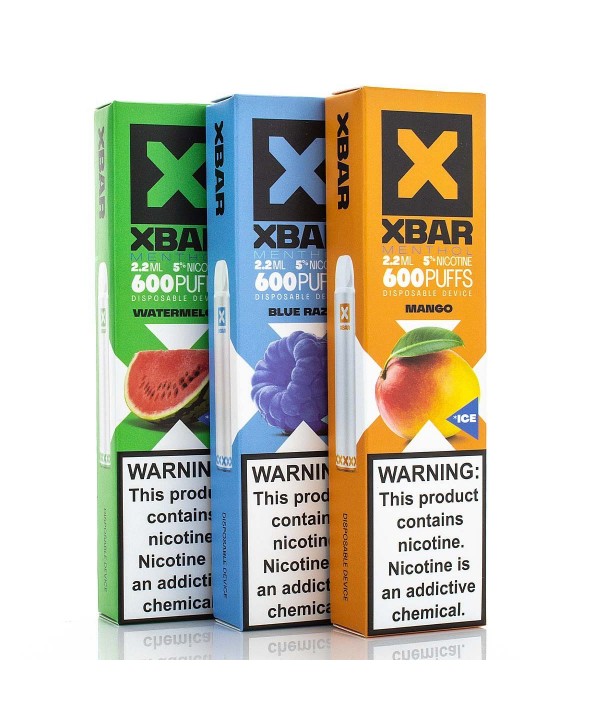 X BAR Disposable E-Cigs (Individual)