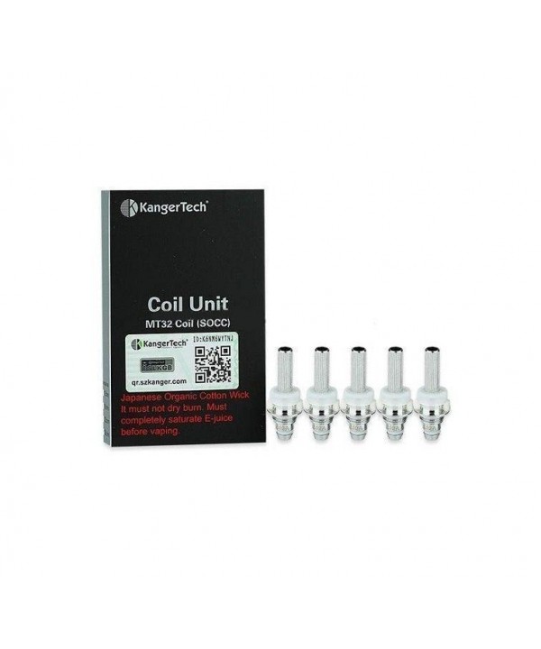 Kangertech MT32 SOCC Coils (Pack of 5)