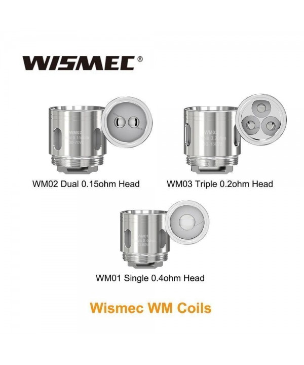 Wismec GNOME WM Replacement Coils 5 Pack