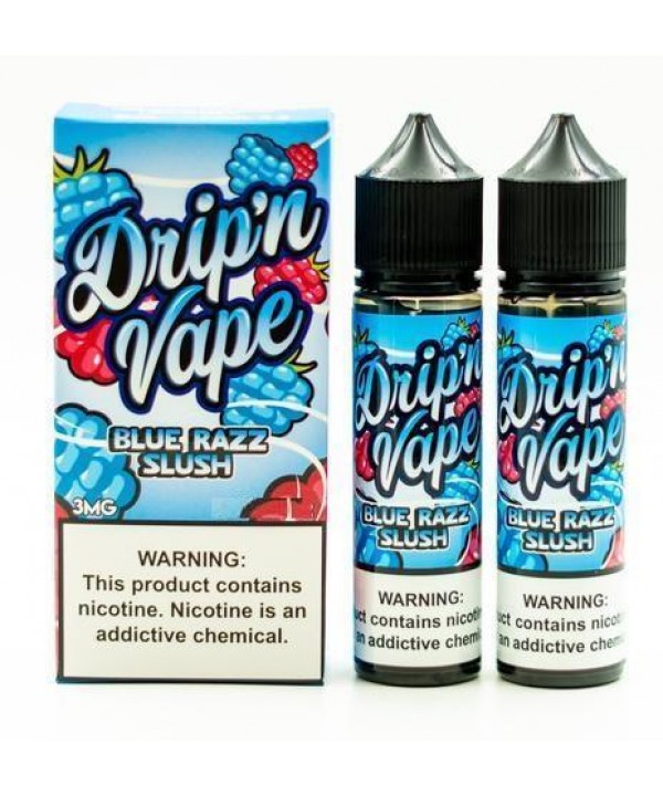 Blue Razz Slush by Drip N Vape 120ml