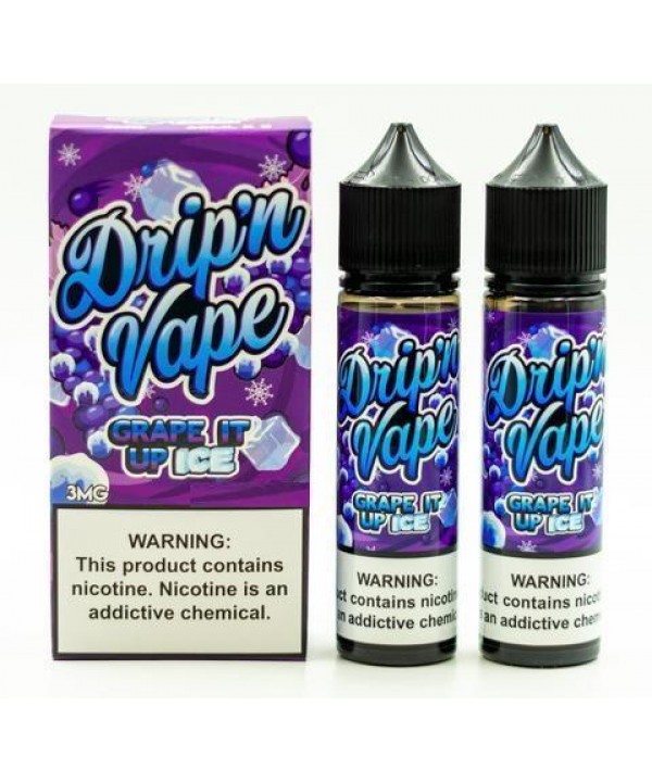 Grape It up Ice by Drip N Vape 120ml