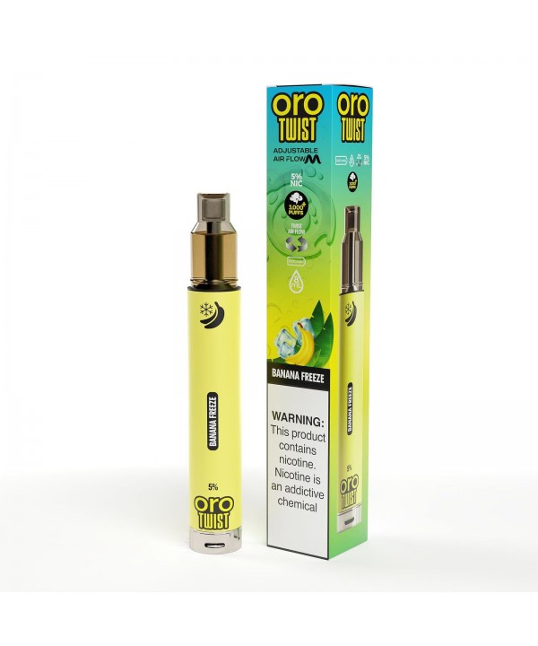 Twist Oro Flow Disposable 3000 Puffs - Individual