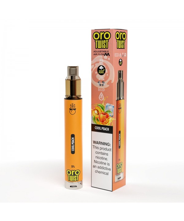 Twist Oro Flow Disposable 3000 Puffs - Individual