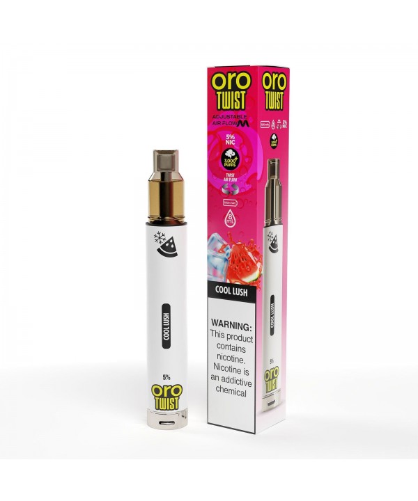 Twist Oro Flow Disposable 3000 Puffs - Individual