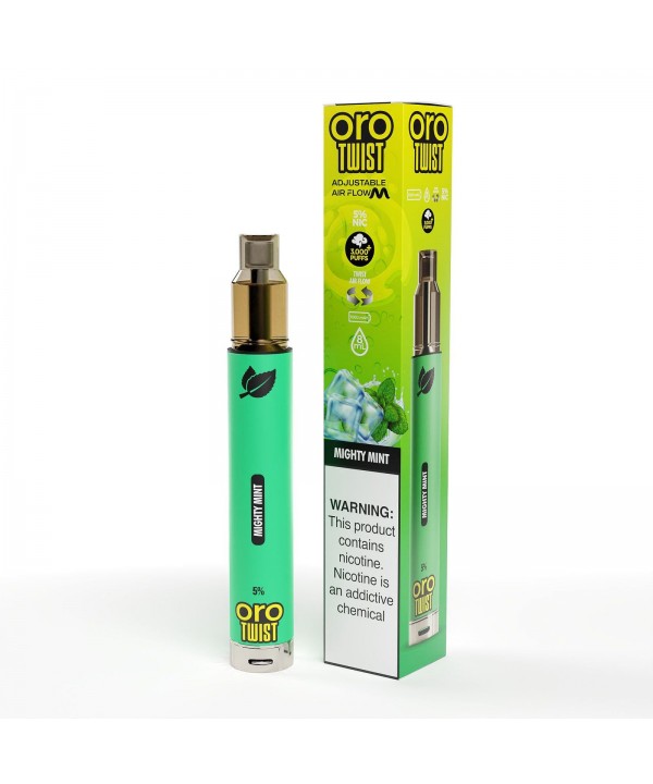 Twist Oro Flow Disposable 3000 Puffs - Individual