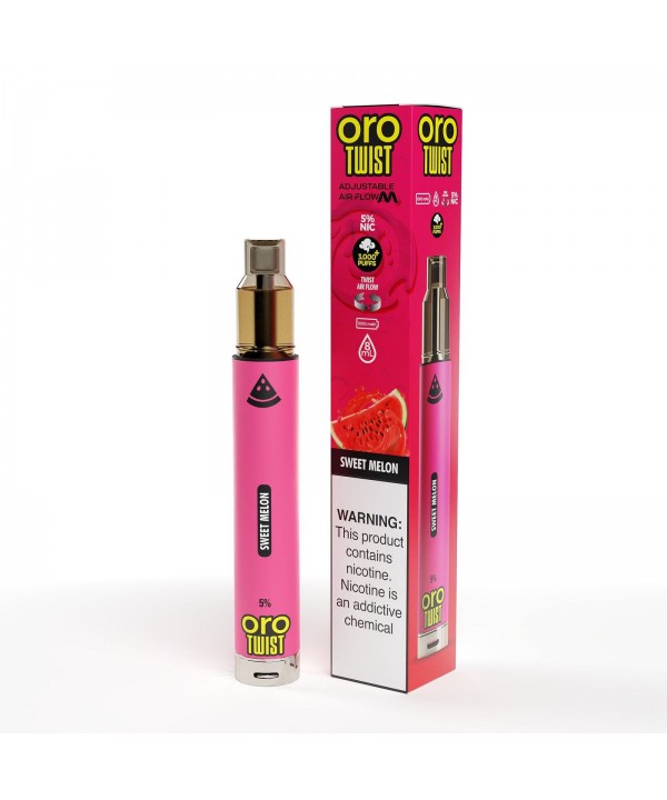 Twist Oro Flow Disposable 3000 Puffs - Individual