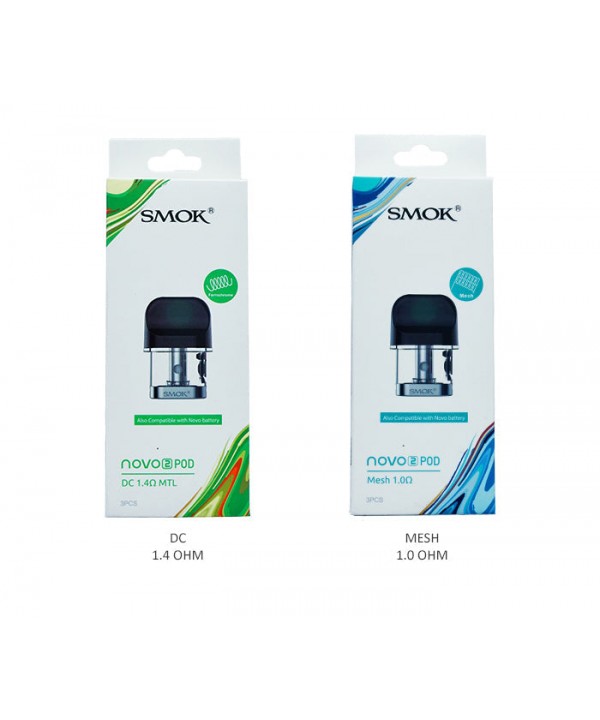SMOK Novo 2 Replacement Pod Cartridge (Pack of 3)