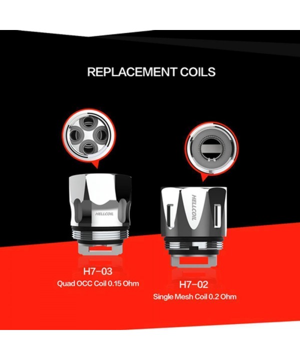 Hellvape Hellcoils Replacement Coils (Pack of 3) | For the Fat Rabbit Tank