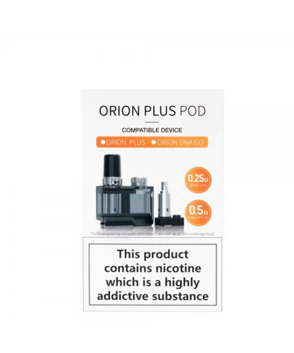 Lost Vape Orion Plus DNA Pod Cartridge Pack (Includes 2 Coils)