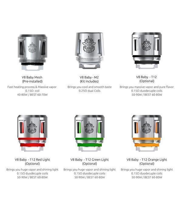 SMOK V8 Baby Prince Coils (Pack of 5)