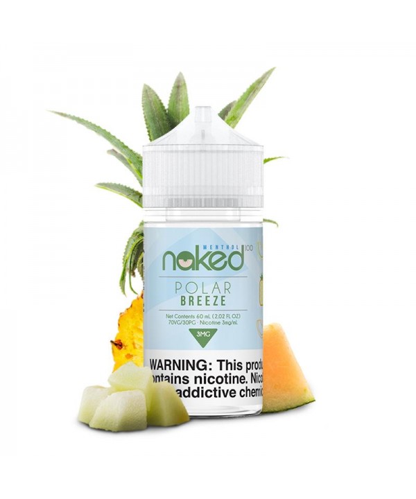 Polar Breeze & Melon Menthol by Naked 100 Menthol 60ml