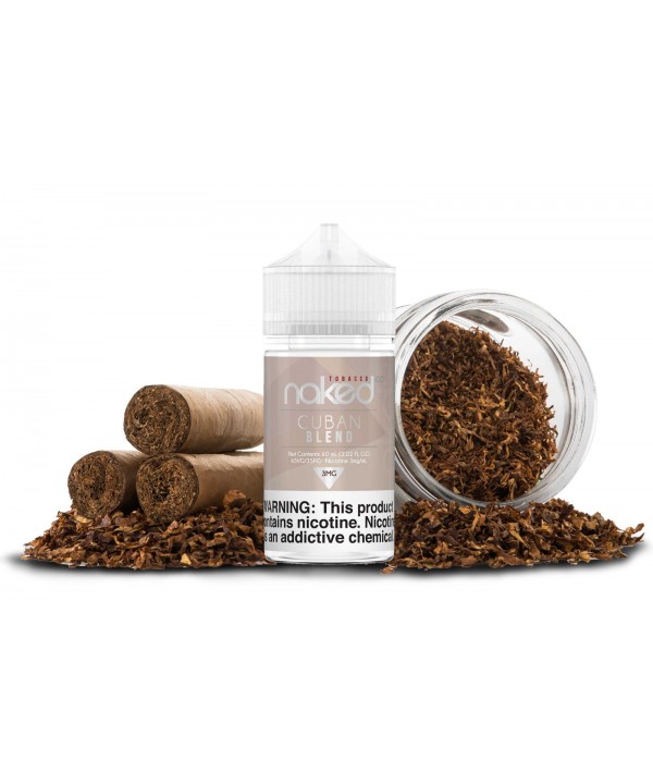 Cuban Blend by Naked 100 Tobacco 60ml