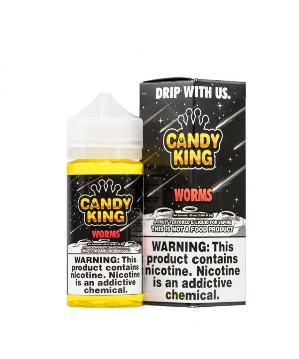 Sour Worms by Candy King 100ml