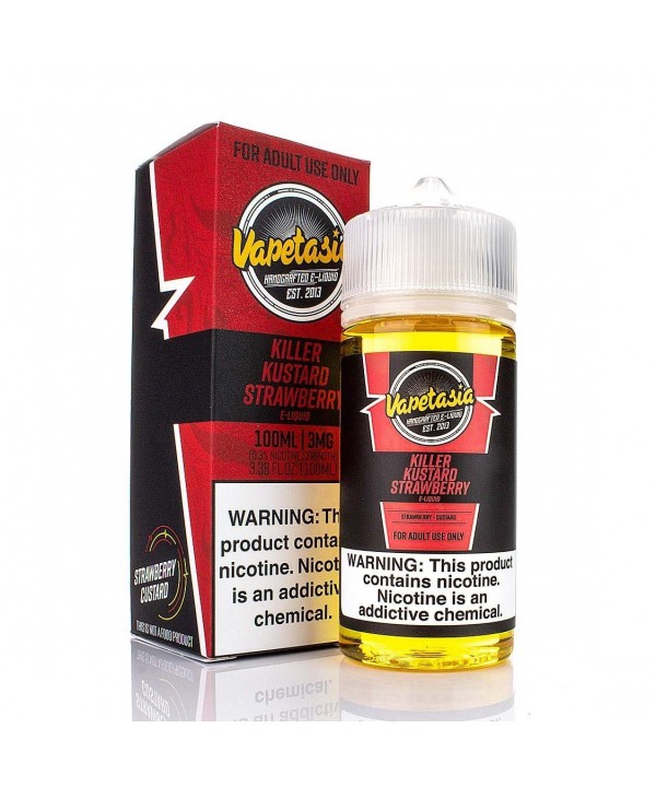 Killer Kustard Strawberry by Vapetasia 100ml