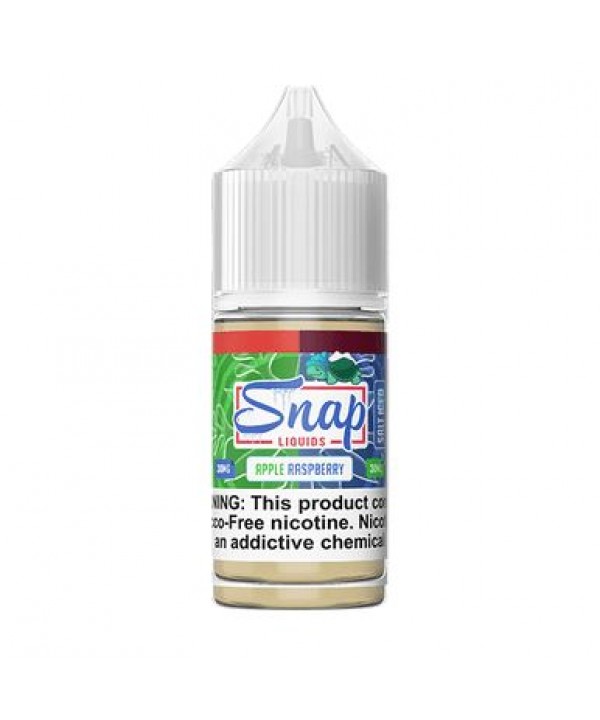 Apple Raspberry Iced by Snap Liquids Salt Series 30mL