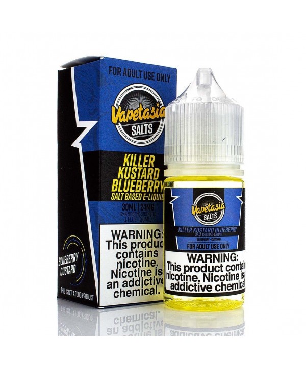 Killer Kustard Blueberry by Vapetasia Salts 30ml