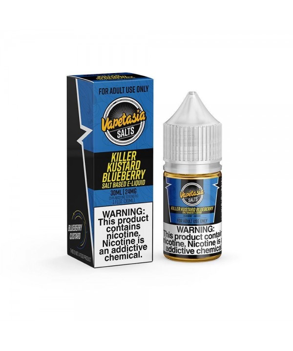 Killer Kustard Blueberry by Vapetasia Salts 30ml