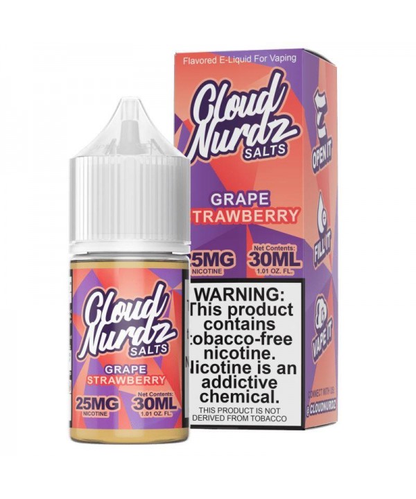 Grape Strawberry by Cloud Nurdz TFN Salt 30ml