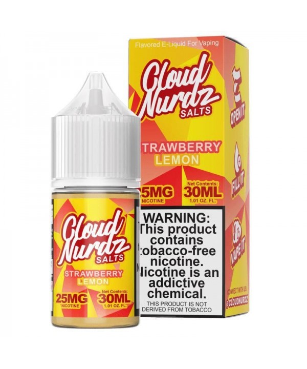 Strawberry Lemon by Cloud Nurdz TFN Salt 30ml