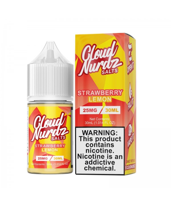 Strawberry Lemon by Cloud Nurdz TFN Salt 30ml